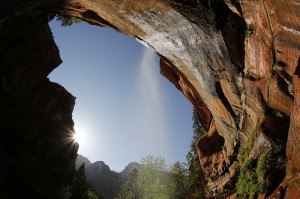 Emerald Pools sunrise