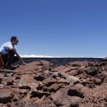 Standing in front of the Caldera - Mauna Loa summit