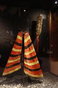 'Ahu'ula Feather Cloak at Bishop Museum, Honolulu