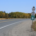 On the Trans Canada Highway, Ontario, Canada