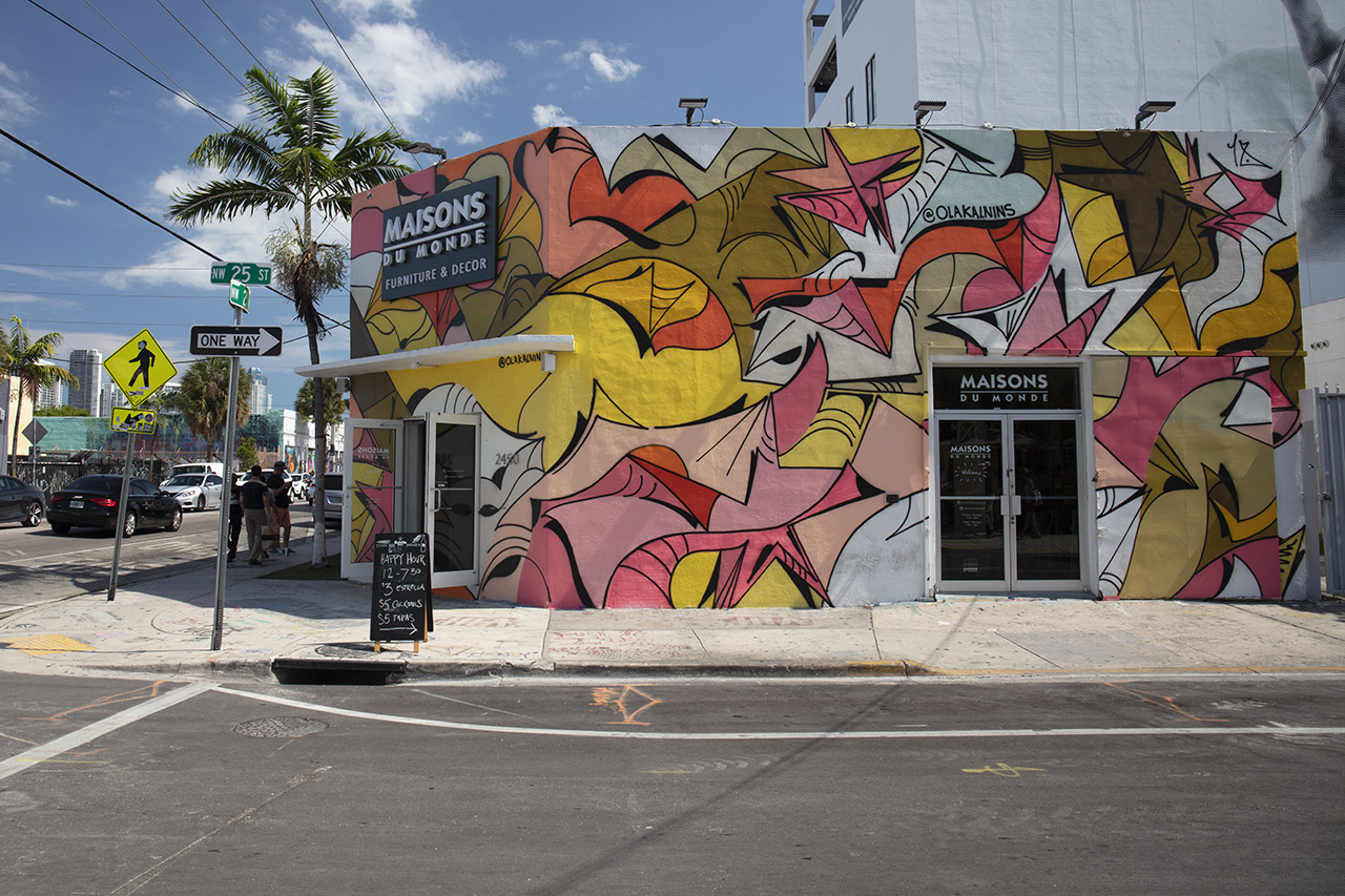 Wynwood Wall Urban Graffiti, Miami