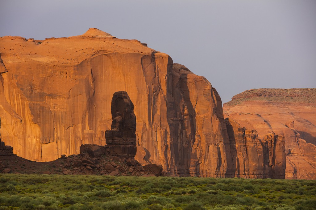 Monument Valley prior to Sunset, Navajo Nation