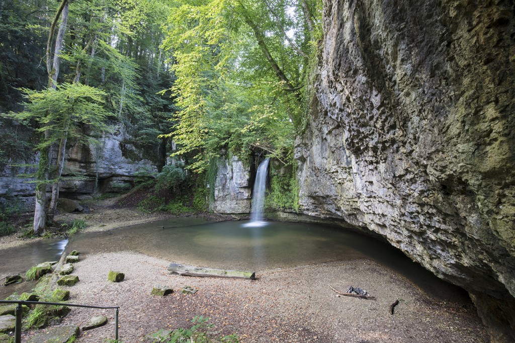 Giessen waterfall, BL, Switzerland