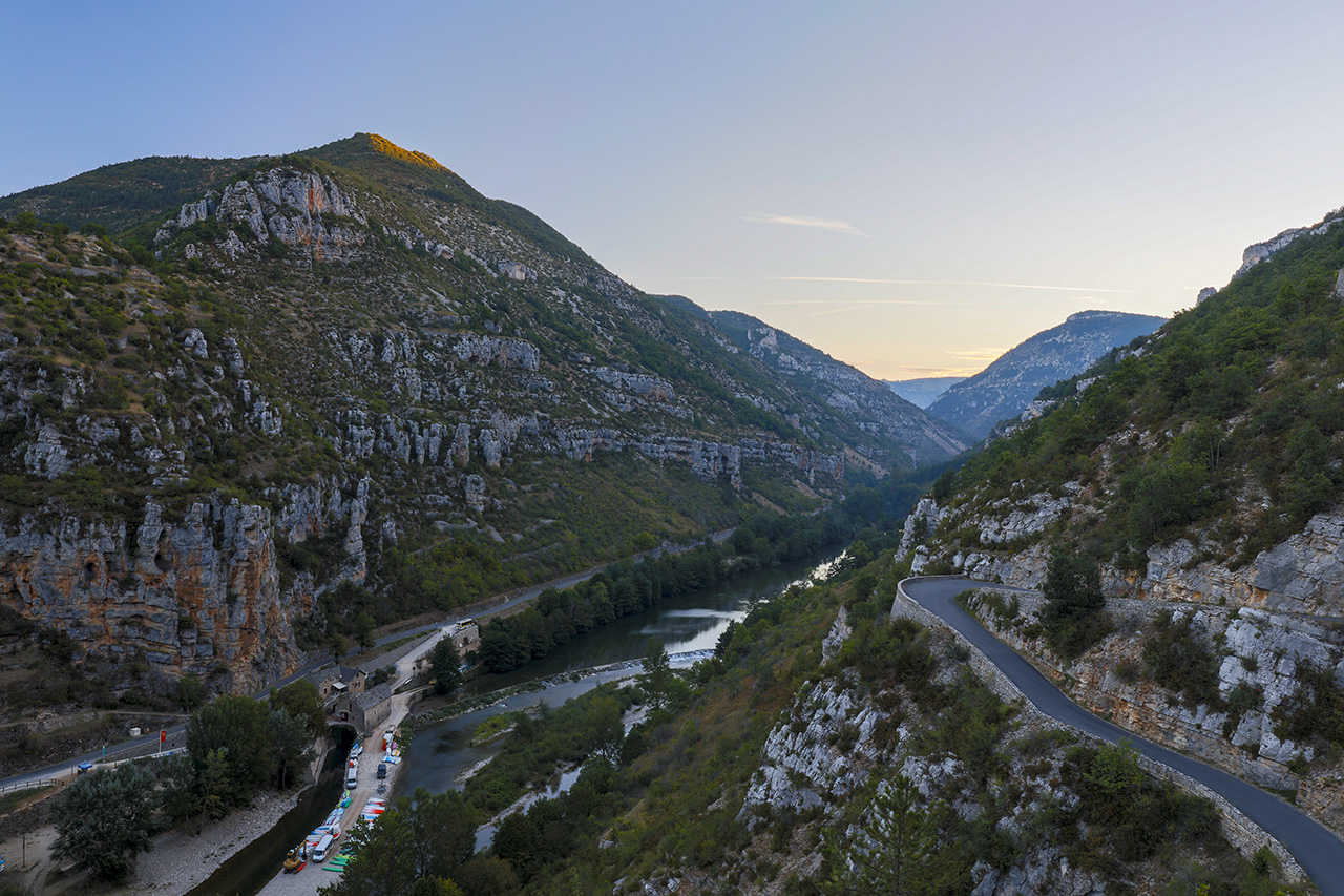 La Malène and the Tarn gorge, France