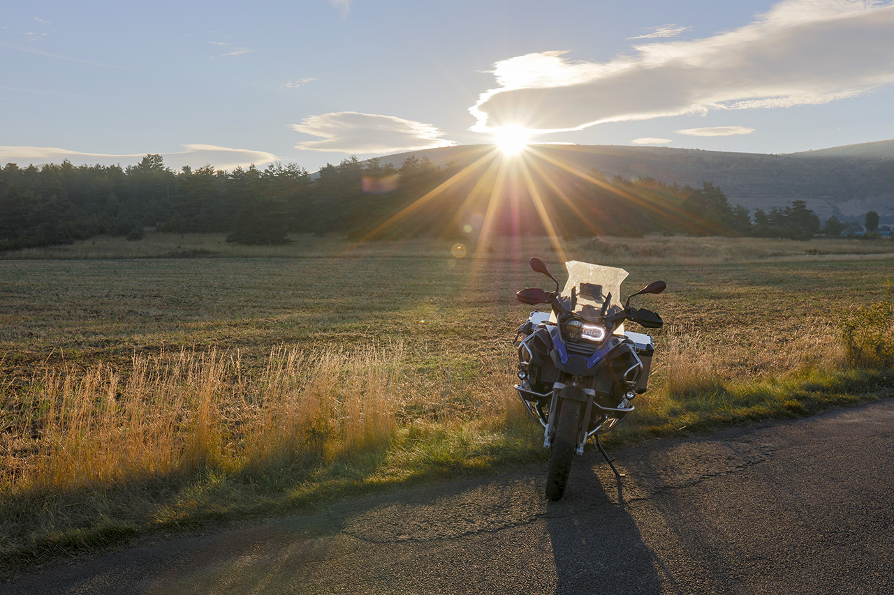 Sunrise on the Plateau above the Tarn, France