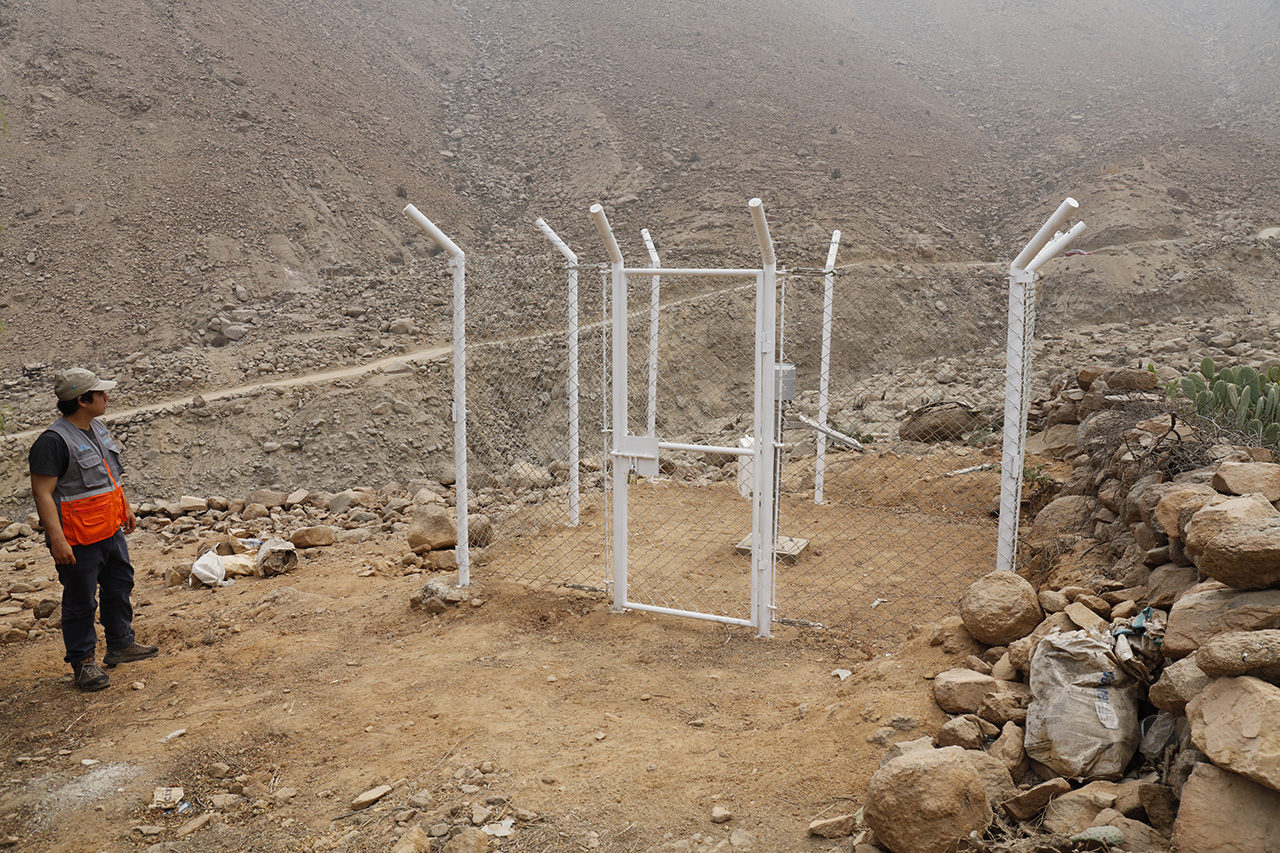 Meteo Station above Chosica, Lima, Peru