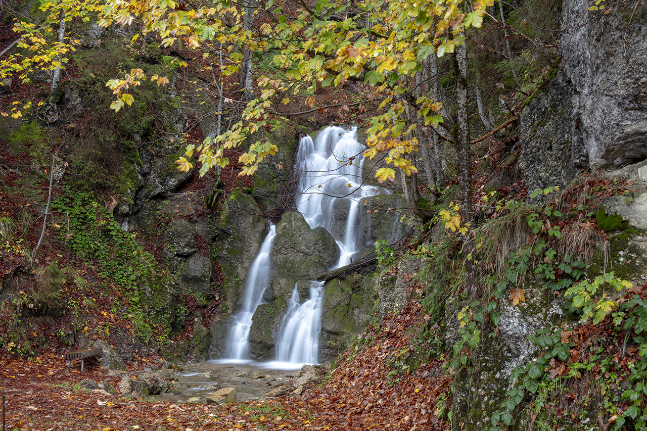 Balderschwang Waterfall, Allgäu, Germany