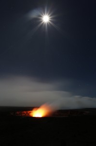 Halema'uma'u Crater Glow