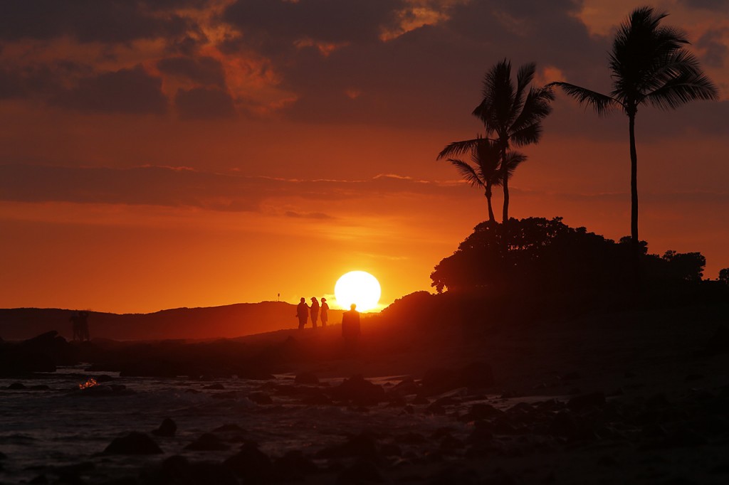 Old Airport Beach Park Sunset - Kailua-Kona