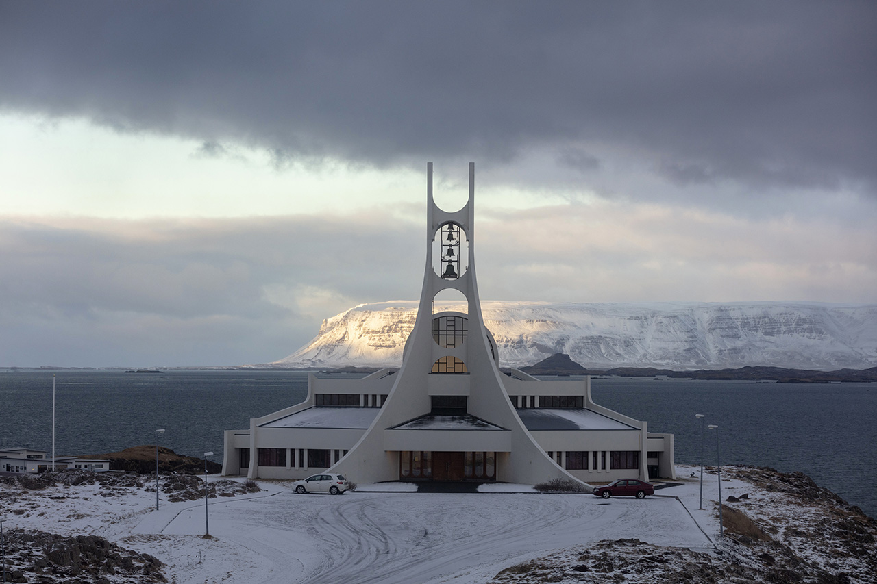 Súgandisey Island Lighthouse, Stykkishólmur, Island