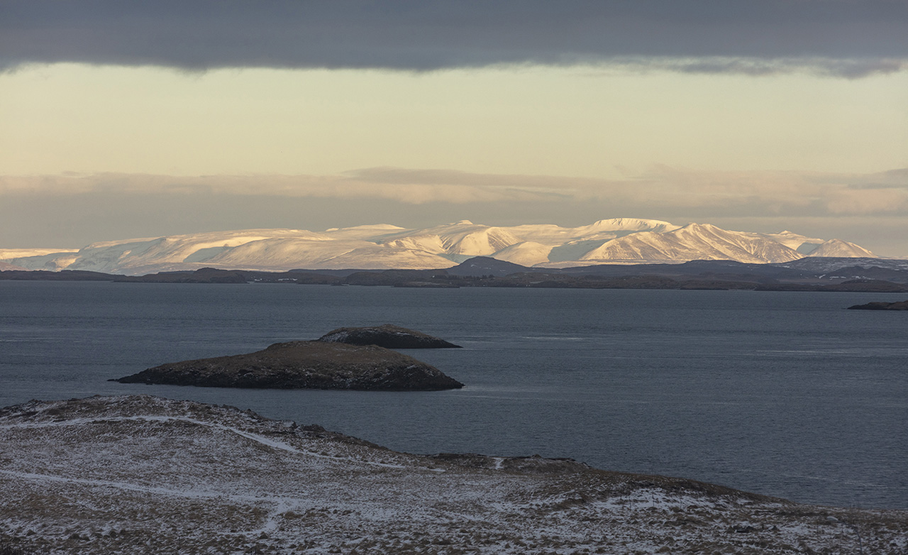 Stykkishólmur, Aussicht von Stykkishólmur, Island