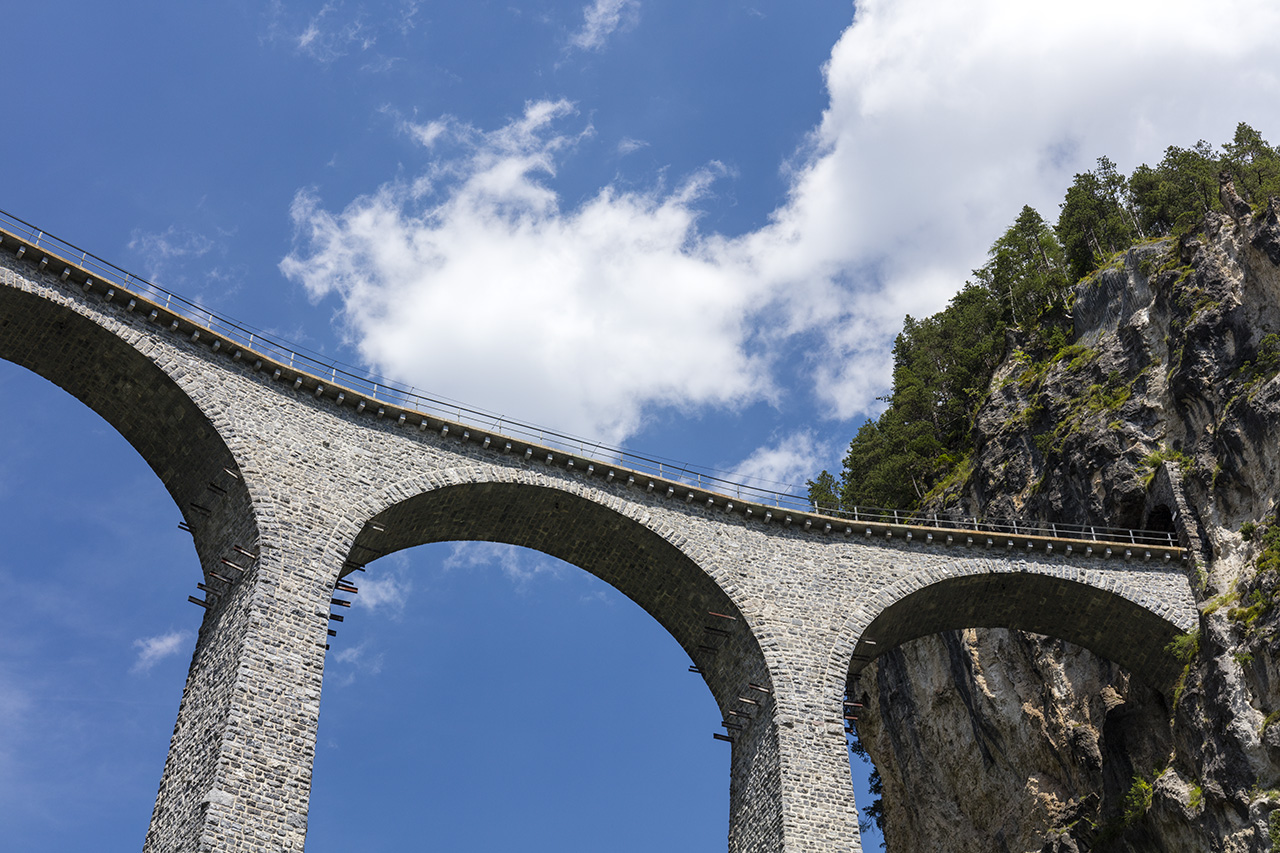 Landwasserviadukt, Filisur, Graubünden, Schweiz