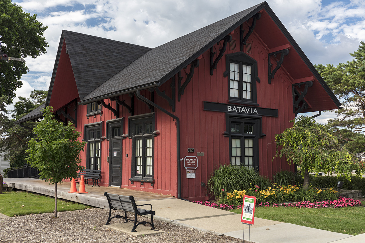 Depot Museum, Batavia, Fox River Valley, Illinois, USA