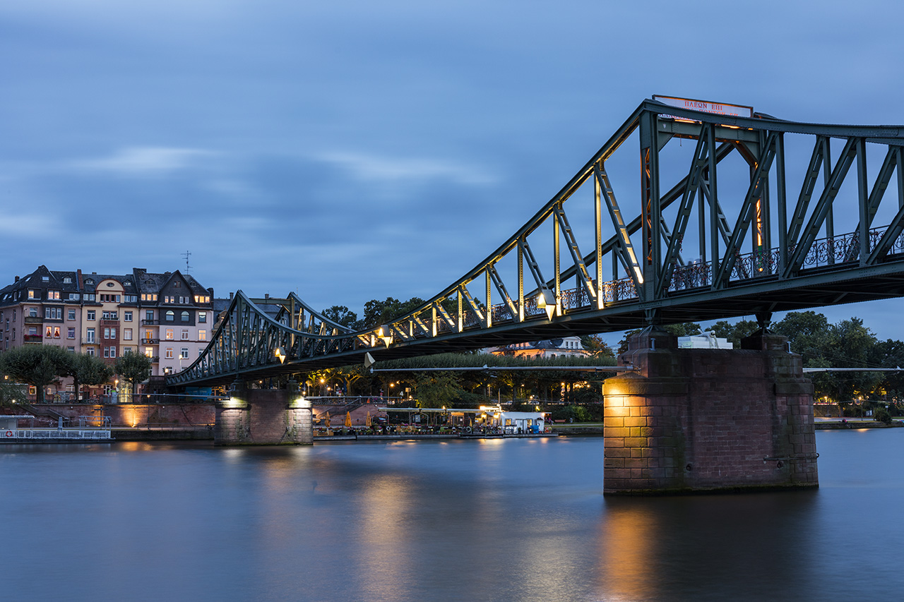 Eiserner Steg, Frankfurt, Hessen, Germany