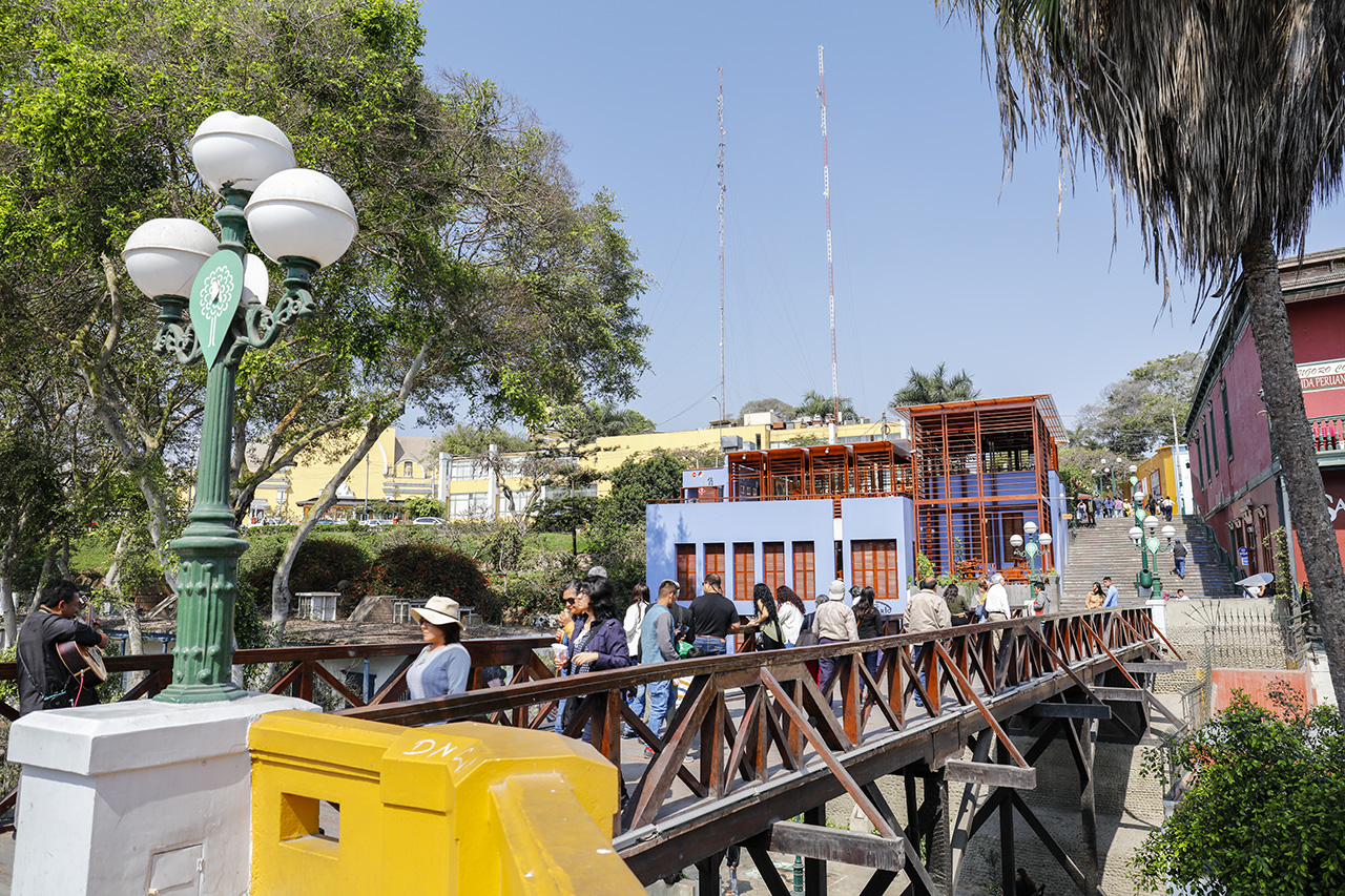 Puente de los Suspiros, Barranco, Lima, Peru