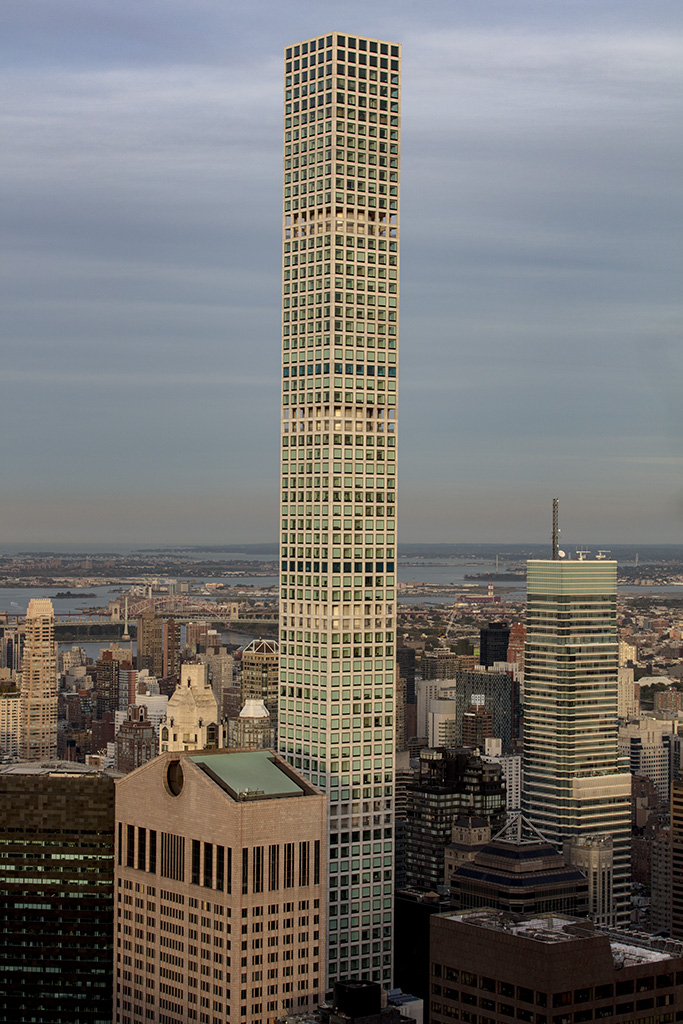 View from Top of the Rock to Central Park, New York City, New York, USA