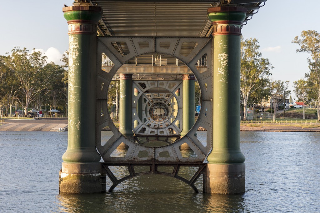 Bundaberg steel bridge, Queensland, Australia