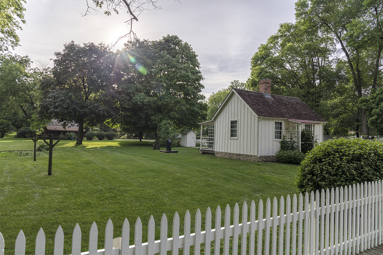 Herbert Hoover's birth place, West Branch IA, USA