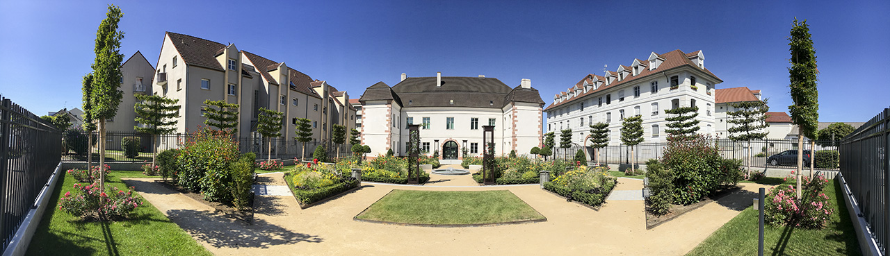 Musée Historique und französischer Garten, Huningue, France