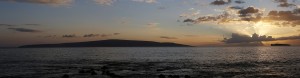 Sunset Panorama, Maui, Hawai'i