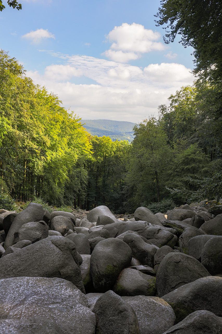 Felsenmeer, Naturpark Odenwald, Deutschland