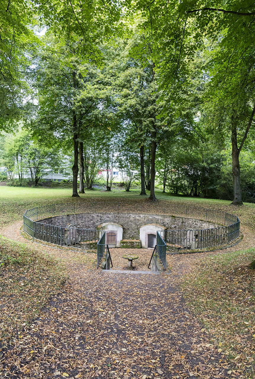 Goethe Gesundbrunnen, Auerbach, Naturpark Odenwald-Bergstrasse, Deutschland