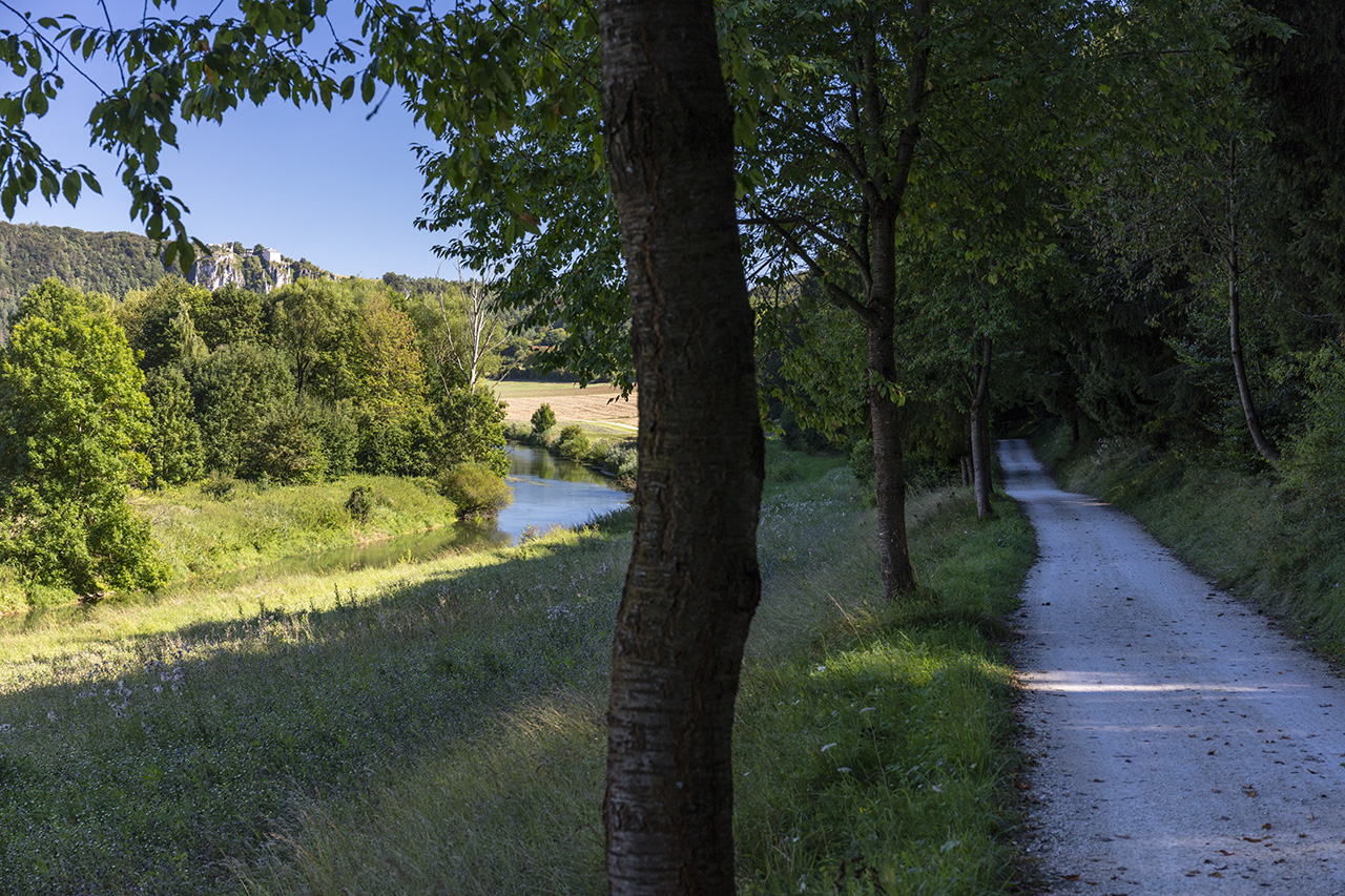 Altmühl bike trail, Bavaria, Germany