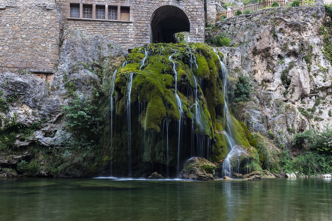 La Cascade of 'Auberge de la Cascade', Saint Enimie, France