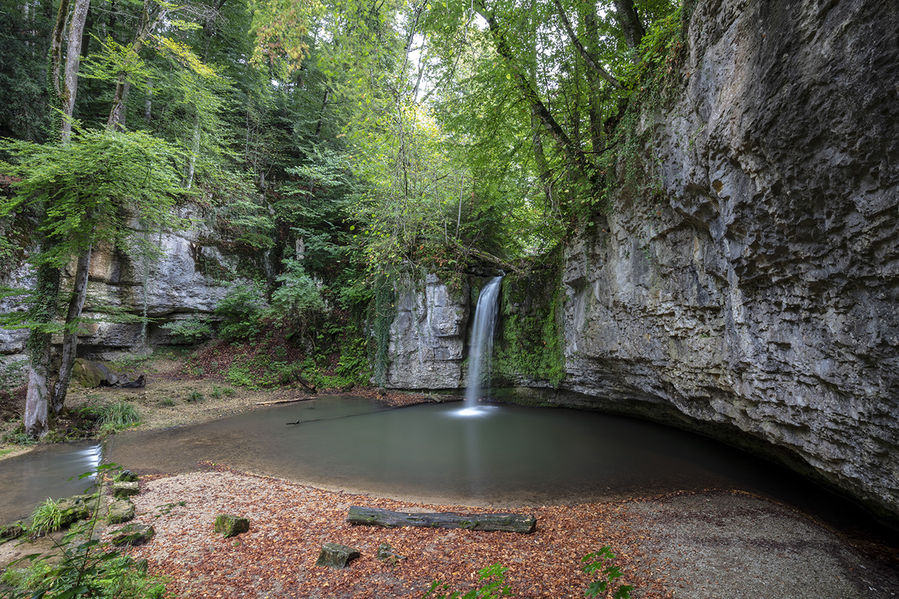 Wasserfall Giessen, Kilchberg, Zeglingen, Basel-Landschaft, Schweiz