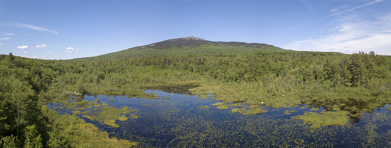 Mount Monadnock and Perkins Pond, Jaffrey, New Hampshire, USA