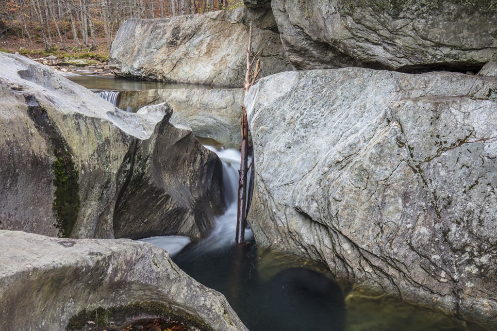 Waren Falls on VT100, Warren, Vermont, USA