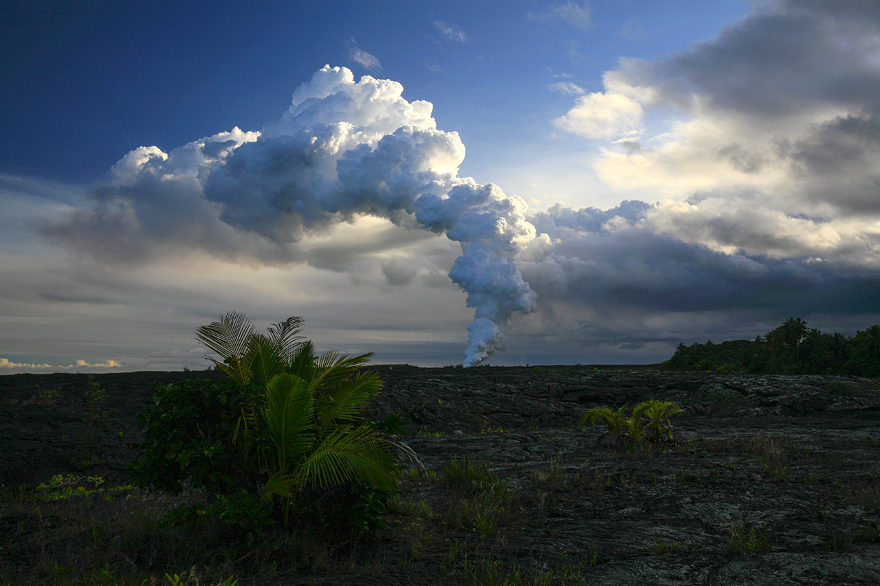 Ocean Entry at Kalapana, Big Island, Hawai'i, USA