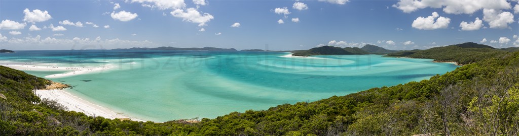 Hill Inlet from the outlook, Whitehaven Beach, Whitsunday Islands, Queensland, Australia